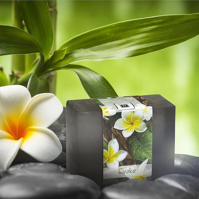 Glycerin Bar Soap Evoke Scent - Natural, Vegan-Friendly, Hypoallergenic - Moisturizing and Hydrating with 100% Vegetable Glycerin - Sulfate-Free, Paraben-Free, Chemical-Free - 4.5 oz