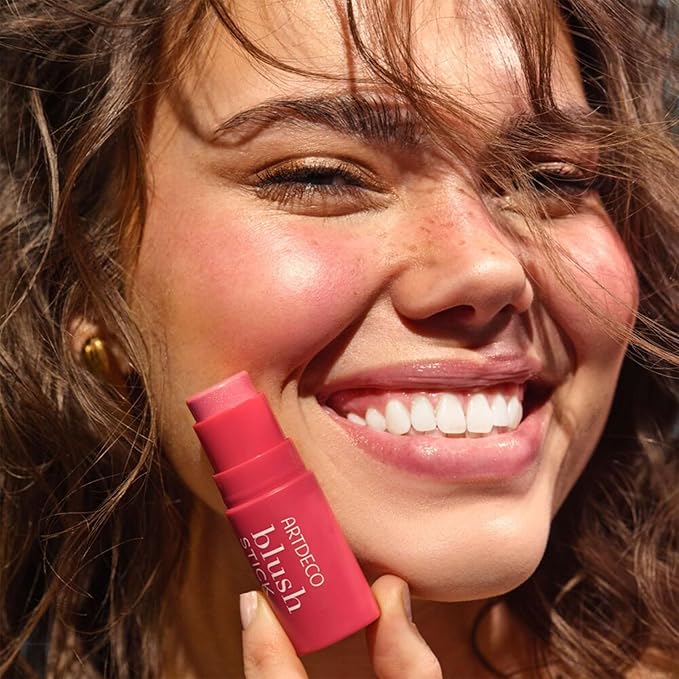 ARTDECO Blush Stick Feeling Good – Cream Blush with Buildable Color – Easy to Blend Makeup Stick for a Fresh & Natural Finish – Vegan & Cruelty Free – 0.17 oz