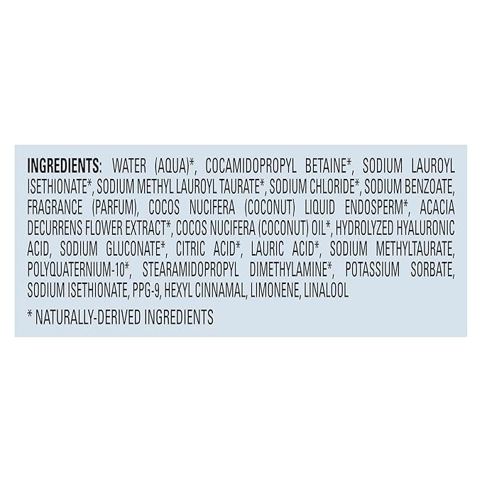 Love Beauty and Planet Weightless Volume Shampoo with Hylauronic acid Coconut Water & Mimosa Flower for Thin and Fine Hair 13.5 oz