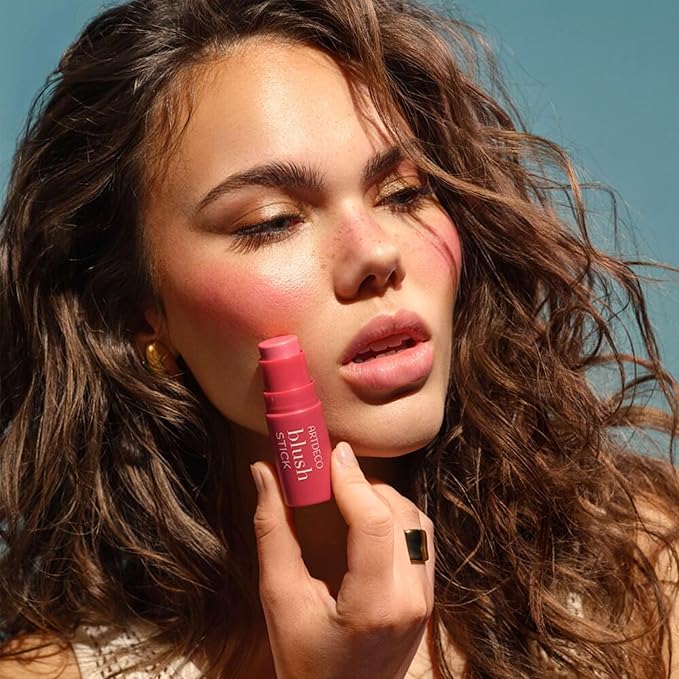 ARTDECO Blush Stick Studio City – Cream Blush with Buildable Color – Easy to Blend Makeup Stick for a Fresh & Natural Finish – Vegan & Cruelty Free – 0.17 oz