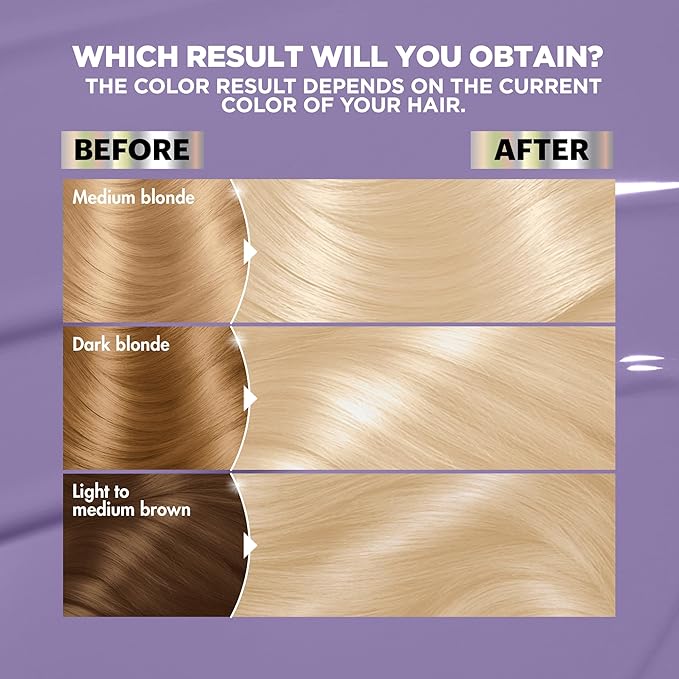 Garnier Hair Color Nutrisse Ultra Color Nourishing Creme, PL1 Light Platinum (Coconut) Permanent Hair Dye, 1 Count (Packaging May Vary)