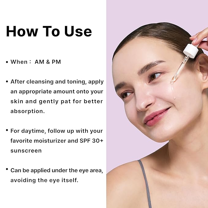 Multi Peptide Complex Serum, Matrixyl 3000, Argireline, Vegan Collagen, Niacinamide, Hyaluronic Acid for Anti-Aging, Anti-Wrinkles, Collagen Boost for Elasticity, Korean Skincare, 1Fl Oz