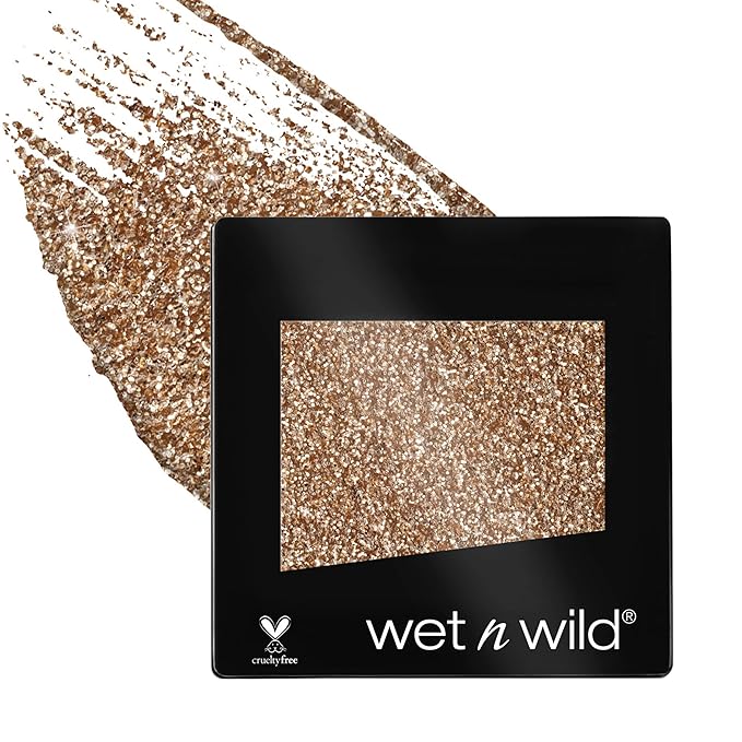 wet n wild Color Icon Glitter Eyeshadow Shimmer Brass