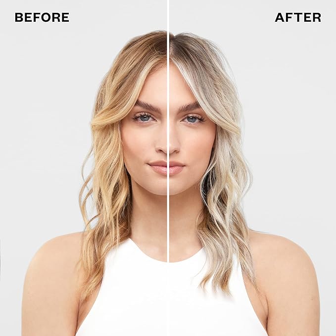 IGK BLONDE POP Purple Toning Shampoo Liter | Brighten + Neutralize Brass | Vegan + Cruelty Free | 33.8 Oz
