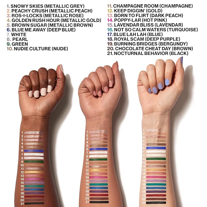 wet n wild Color Icon Cream Eyeliner Eyeshadow Multi-Stick, Moisturizing, Nourishing Velvety Cream-to-Powder Buildable & Blendable Formula, Cruelty-Free & Vegan - Lavender Bliss