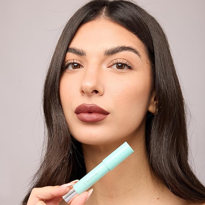 Sweed - Le Lipstick with Elisa Maino | Plump, Nourish, Moisturize with Squalane | Vegan, Cruelty-Free, Clean Beauty (Vanda)