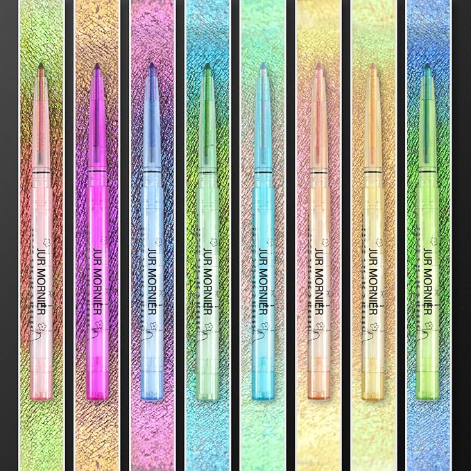 Multichrome Eyeliner Gel Pencil,Waterproof Long-Lasting Vegan Cruelty Free Eye Liner,Shifting Colors Eyeliner Pen (EL-07)