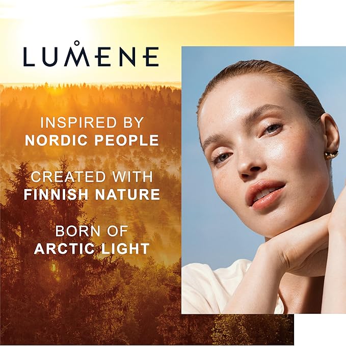Lumene Color Correcting CC Cream - Lightweight Foundation - Medium Coverage - Redness Reducing Face Makeup for a Glowing Complexion - Vegan Formula + Suitable for All Skin Types - Tan (1 fl oz)