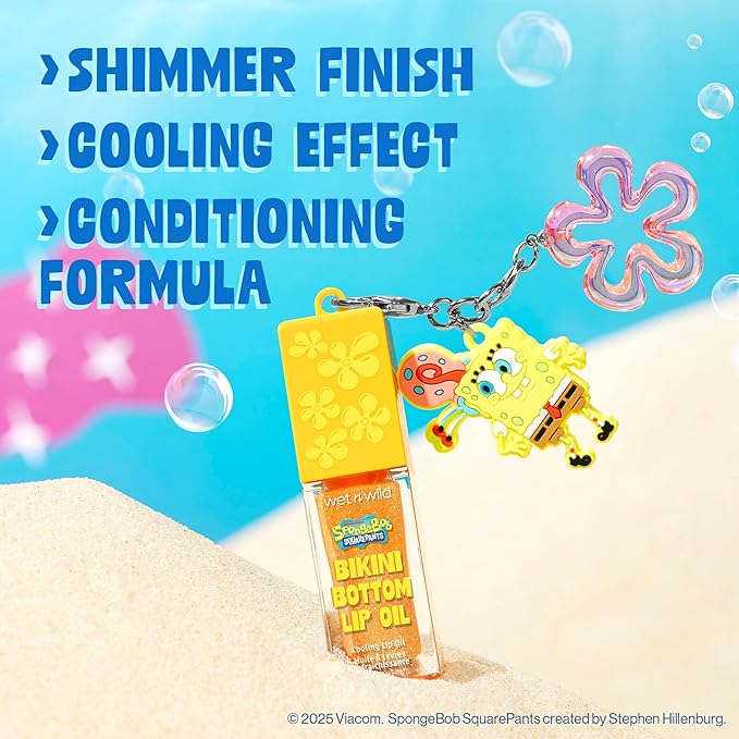 wet n wild Spongebob Bikini Bottom Cooling Lip Oil - I'm Ready!