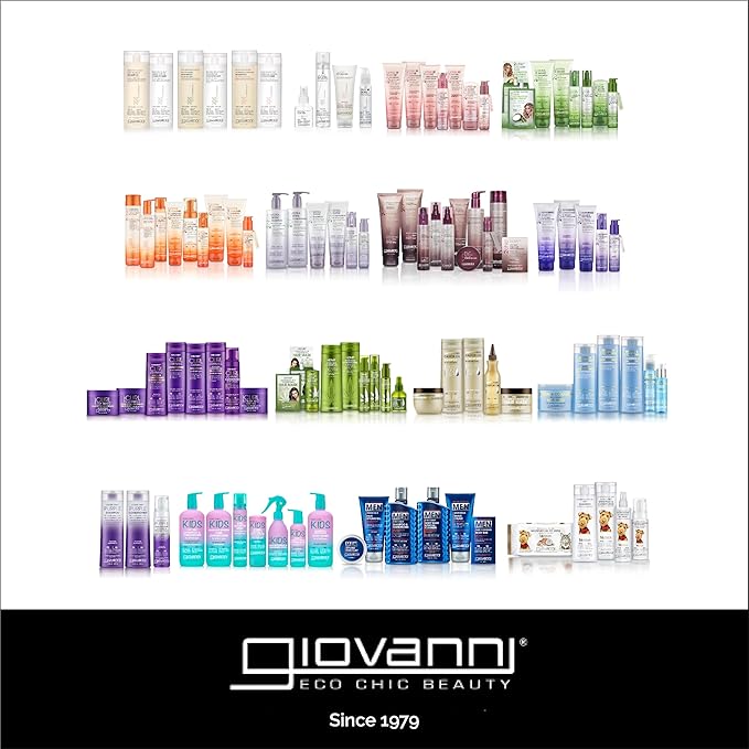 GIOVANNI More Body Hair Thickener - Volumizing Styling Gel, Plumps Hair, Seals Split Ends, Adds Shine, Paraben-Free, Color Safe, Infused with Natural Botanical Ingredients - 6.8 oz