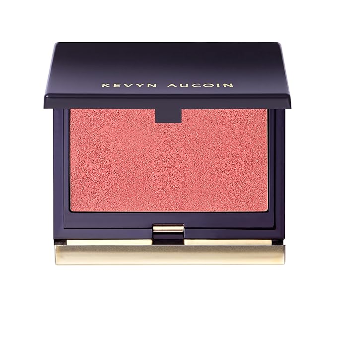 Kevyn Aucoin Sensual Skin Blush – Stripped (soft rose: light berry/cool): Cream-to-powder formula. Airbrushed finish. Helps blur appearance of texture, pores & fine lines. Easy use. Made in Italy.