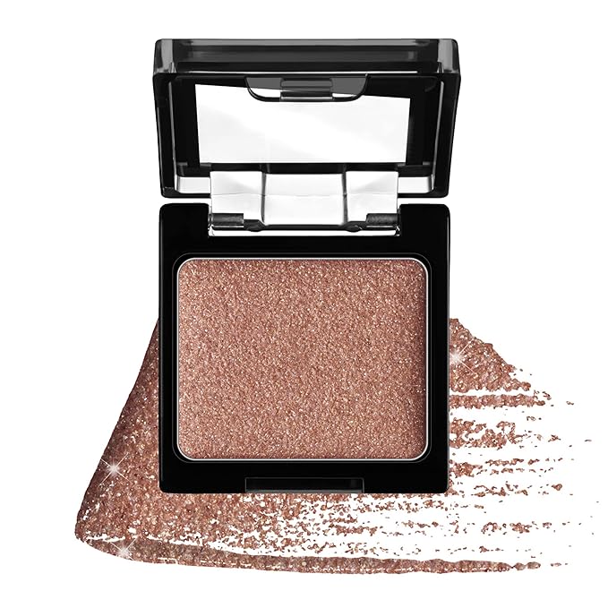 wet n wild Color Icon Eyeshadow Glitter - Ultra-Pigmented, Vitamin E Infused for a Silky-Smooth Moisturizing Application, Cruelty-Free & Vegan - Nudecomer