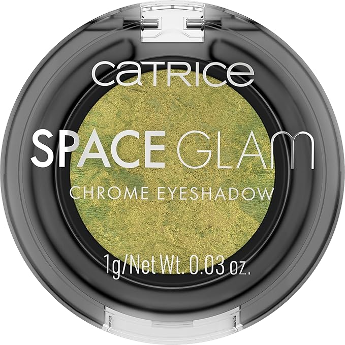 Catrice | Space Glam Chrome Eyeshadow | Duo Chrome, Highly Pigmented, Holographic Shimmer | Vegan & Cruelty Free | Without Parabens & Microplastic Particles (030 | Galaxy Lights)