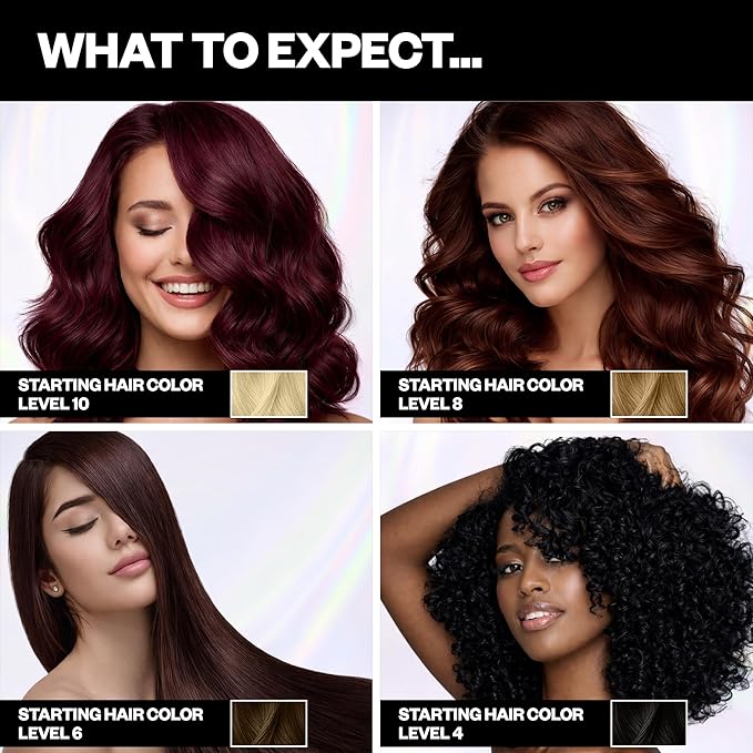 IGK Williams Burgundy Color Depositing + Conditioning Hair Mask | Intense Burgundy - Merlot Cherry Tones | Hydrating Semi-Permanent Gloss Toner Treatment