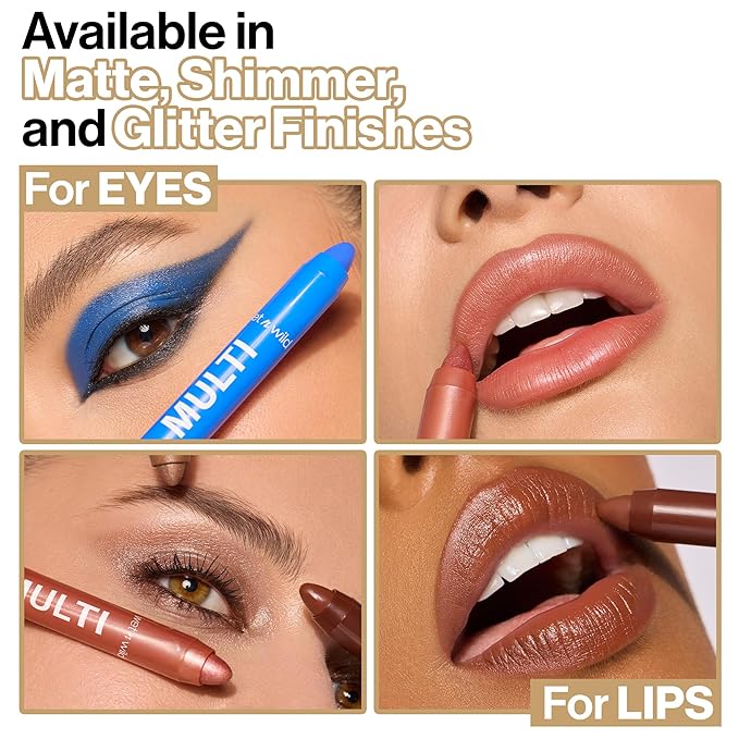 wet n wild Color Icon Cream Eyeliner Eyeshadow DMulti-Stick, Moisturizing, Nourishing Velvety Cream-to-Powder Buildable & Blendable Formula, Cruelty-Free & Vegan - Golden Rush Hour
