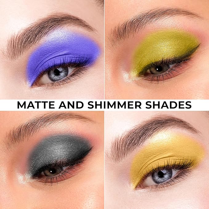 Profusion Cosmetics Dreamscape 21 Shade Eyeshadow Palette and Brush, Unlock Your Stellar Style and Achieve Eye Catching Radiant Eyes, Dive into Infinite Shades and Get Galactic Glamour