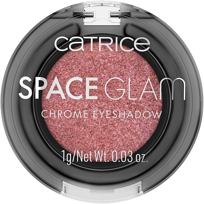 Catrice | Space Glam Chrome Eyeshadow | Duo Chrome, Highly Pigmented, Holographic Shimmer | Vegan & Cruelty Free | Without Parabens & Microplastic Particles (050 | Cosmic Coral)
