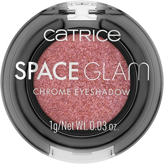 Catrice | Space Glam Chrome Eyeshadow | Duo Chrome, Highly Pigmented, Holographic Shimmer | Vegan & Cruelty Free | Without Parabens & Microplastic Particles (050 | Cosmic Coral)