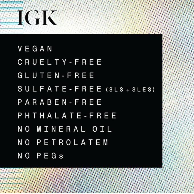 IGK Antisocial No-Rinse Overnight Dry Hair Treatment Mask Travel Size | Bond-Building Repairs, Smoothes and Softens Hair | Vegan + Cruelty-Free | 1.7 Oz (Pack of 2)