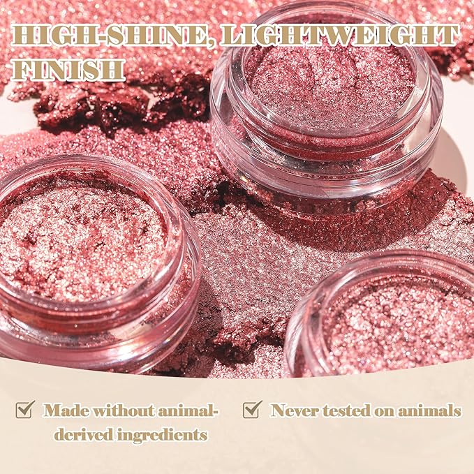 Wink Perfect Jelly Cream Eyeshadow – High-Shine Shimmer, Buildable & Long-Lasting, Lightweight Cream-to-Powder Eye Shadow, Vegan & Cruelty-Free (01 Peachy Copper, 0.18 oz / 5.1 g(PACK OF 1))