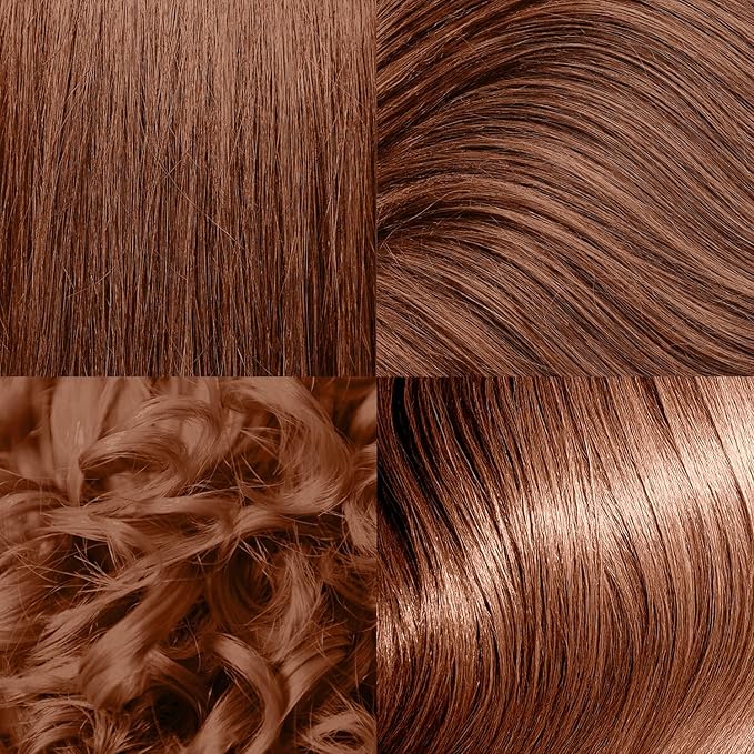 Bondbar 5RC Light Copper Brown Bonding Permanent Creme Hair Color, Repairing hair dye for all hair types, Vegan, Built in Bonding, 2.05 Oz