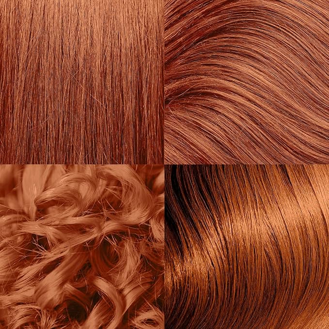 Bondbar 8RC Light Copper Blonde Bonding Permanent Creme Hair Color, Repairing hair dye for all hair types, Vegan, Built in Bonding, 2.05 Oz