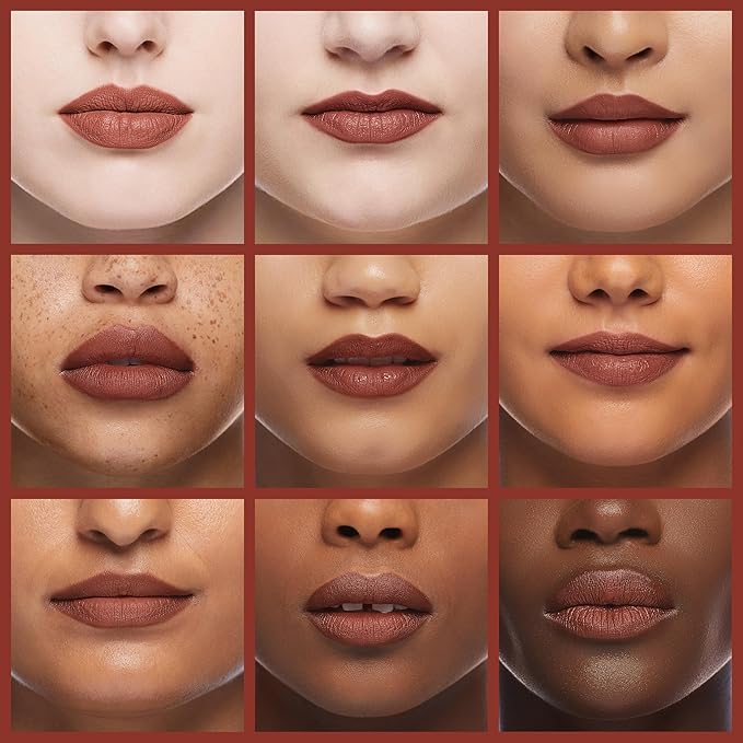 Oulac Dark Red Lipstick Matte for Women, Red Long Lasting Lipstick Smudgeproof, Waterproof Lip Stain, No Transfer, Creamy Texture, Vegan & Cruelty-Free Lip Makeup M21