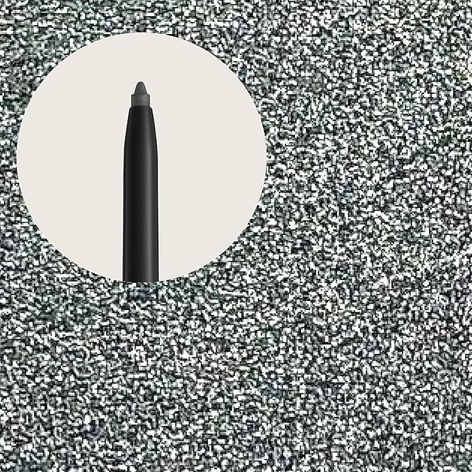 Sandstone Scandinavia Hypoallergenic Waterproof Metallic Eyeliner Pencil – Silver – Fragrance-Free, Vegan – Smudge-Proof Eye Liner for Sensitive Eyes