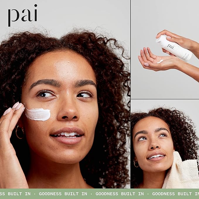 Pai Skincare - The Aileron Exfoliating Organic Muslin Cloth | Natural, Vegan, Sensitive Skincare (5 Pack)