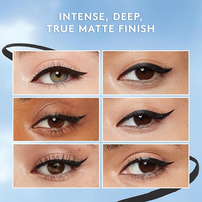 COVERGIRL Exhibitionist Lash Enhancing Liquid Eyeliner, Matte Black