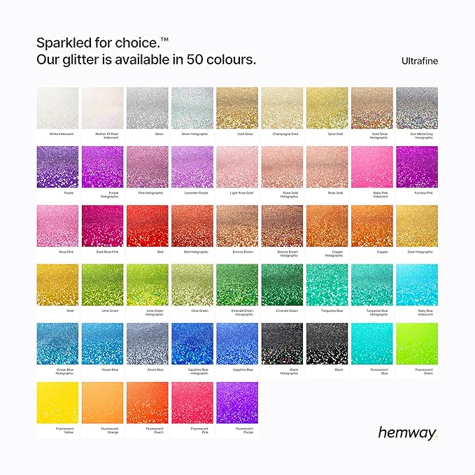 Hemway Eco Friendly Biodegradable Glitter 100g / 3.5oz Bio Cosmetic Safe Sparkle Vegan for Face, Eyeshadow, Body, Hair, Nail and Festival Makeup - Ultrafine (1/128" 0.008" 0.2mm) - Gold Holographic