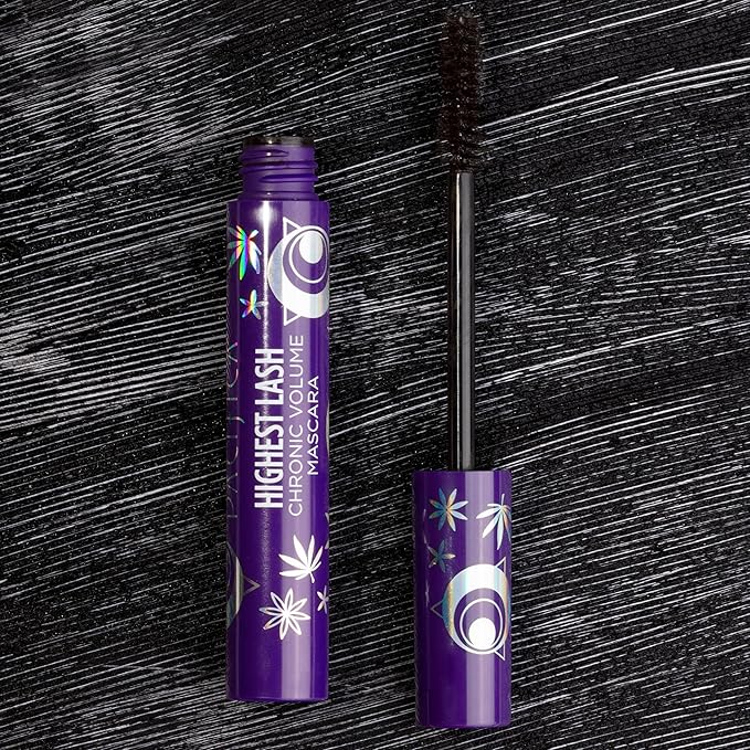Pacifica Beauty, Highest Lash Chronic Volume Mascara, Black, Lash Lift + Conditioning, Vitamin B + Coconut, Silicone, Sulfate + Paraben Free, Vegan and Cruelty Free