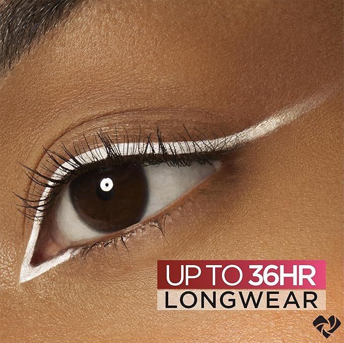 L'Oreal Paris Infallible Grip Mechanical Gel Eyeliner Pencil, Smudge-Resistant, Waterproof Eye Makeup with Up to 36HR Wear, Polar White, 0.01 Oz
