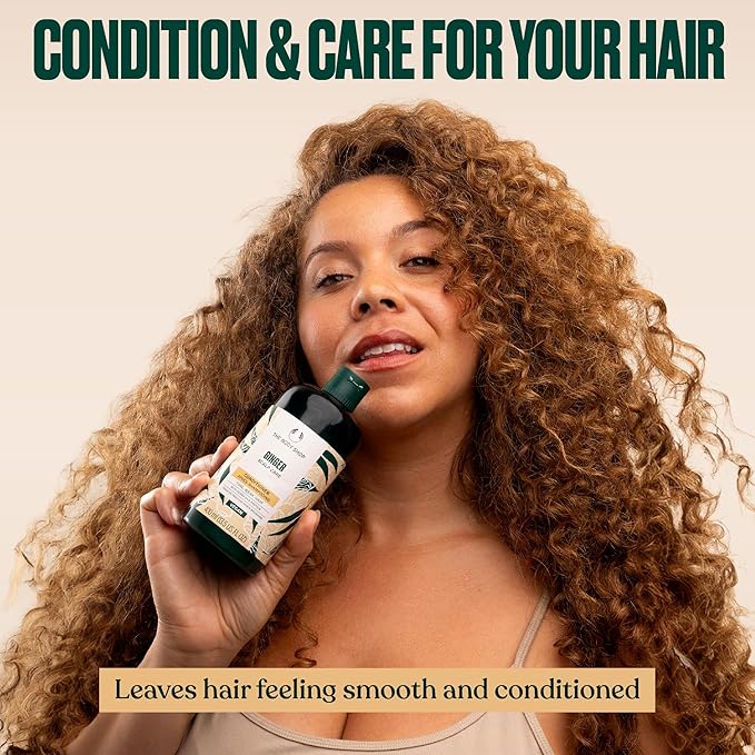 The Body Shop Ginger Scalp Care Conditioner – For Dry Scalp & Weak Hair – With Vegan Silk Protein – 400ml
