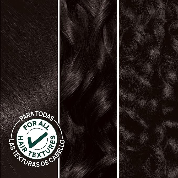 Garnier Nutrisse Ultra Crème Hair Color, Permanent Hair Dye with 100% Gray Coverage, Vegan & Cruelty-Free, 20 Soft Black (Black Tea), 2 Count