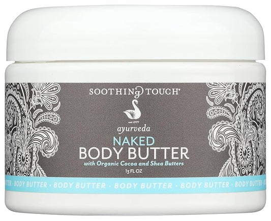 Soothing Touch, Naked Body Butter, Unscented, 13 oz