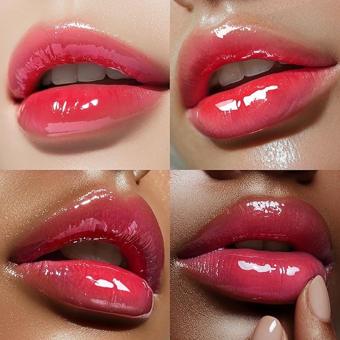 Espoir Couture Lip Tint Glaze #12 Cherry Sorbet | Volumizing Lip Stain with Juicy Texture, Long-Lasting & Vibrant Colors, Moisturizing & Hydrating, Glossy Formula, Vegan, Korean Makeup, 0.14 oz