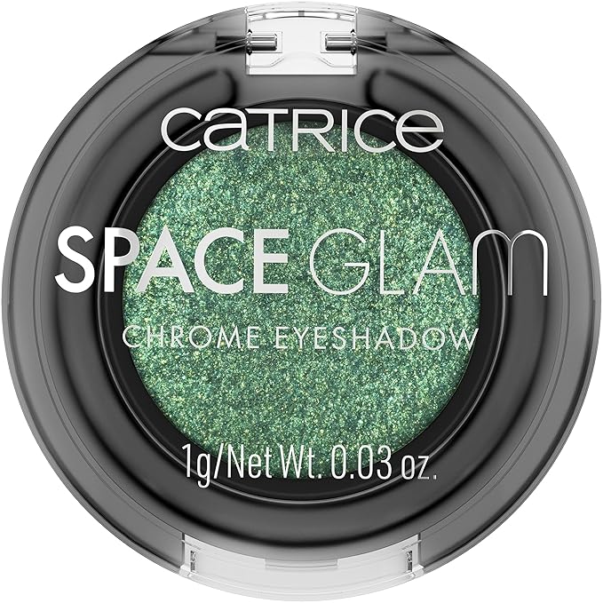 Catrice | Space Glam Chrome Eyeshadow | Duo Chrome, Highly Pigmented, Holographic Shimmer | Vegan & Cruelty Free | Without Parabens & Microplastic Particles (060 | Galactic Glow)