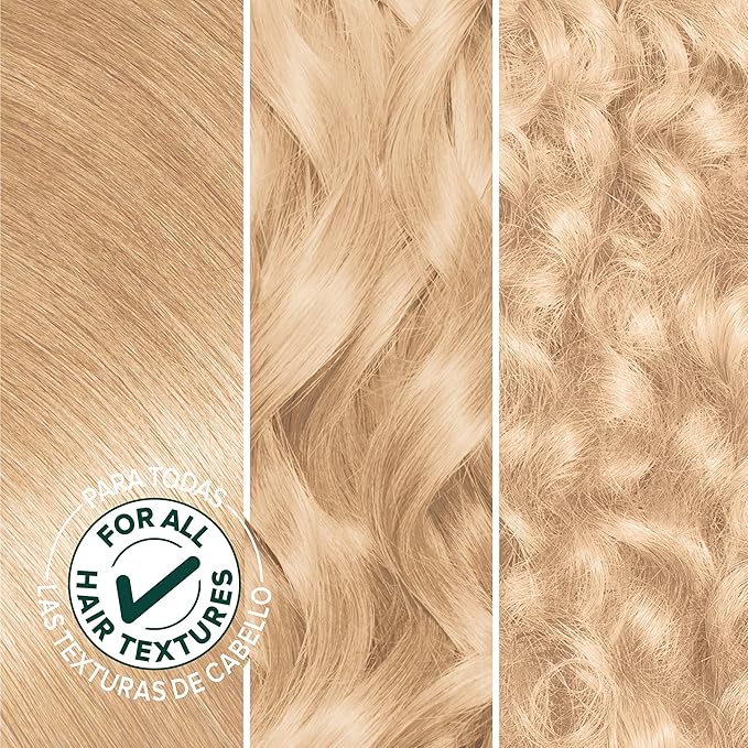 Garnier Nutrisse Ultra Crème Hair Color, Permanent Hair Dye with 100% Gray Coverage, Vegan & Cruelty-Free, 100 Extra-Light Natural Blonde (Chamomile), 2 Count