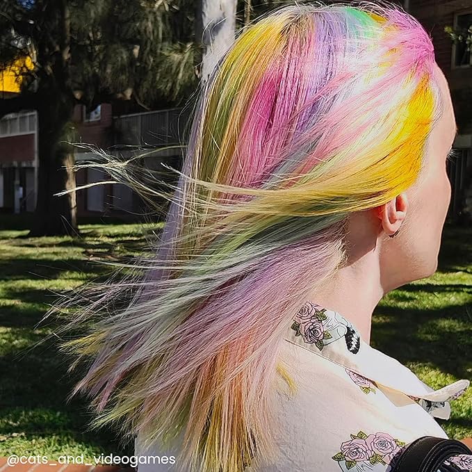 Arctic Fox Semi-Permanent Hair Color Diluter, Vegan & Cruelty-Free, Ammonia-Free, Peroxide-Free, Conditioning Formula, For Pastel Hair Dye Mixing, Arctic Mist, 8 Fl Oz (Pack of 2)