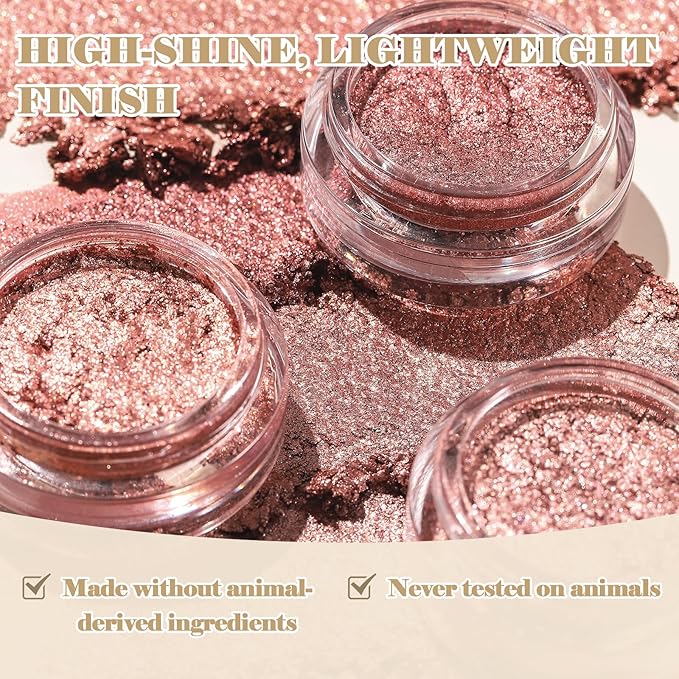 Wink Perfect Jelly Cream Eyeshadow – High-Shine Shimmer, Buildable & Long-Lasting, Lightweight Cream-to-Powder Eye Shadow, Vegan & Cruelty-Free (04 Moonlight Mauve, 0.18 oz / 5.1 g(PACK OF 1))