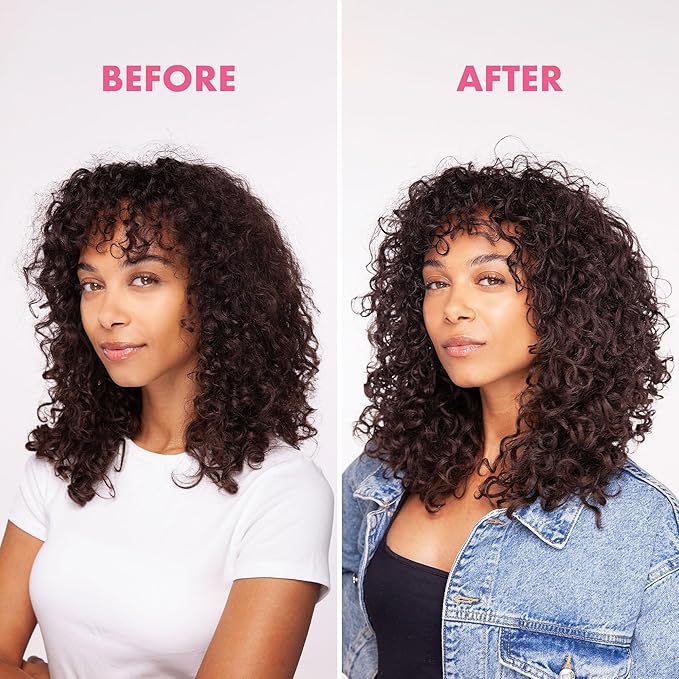 Umberto Giannini Curl Jelly Scrunching Jelly Bundle, Vegan & Cruelty Free Frizz Solution Gel for Curly or Wavy Hair, 200 ml (2 Pack)