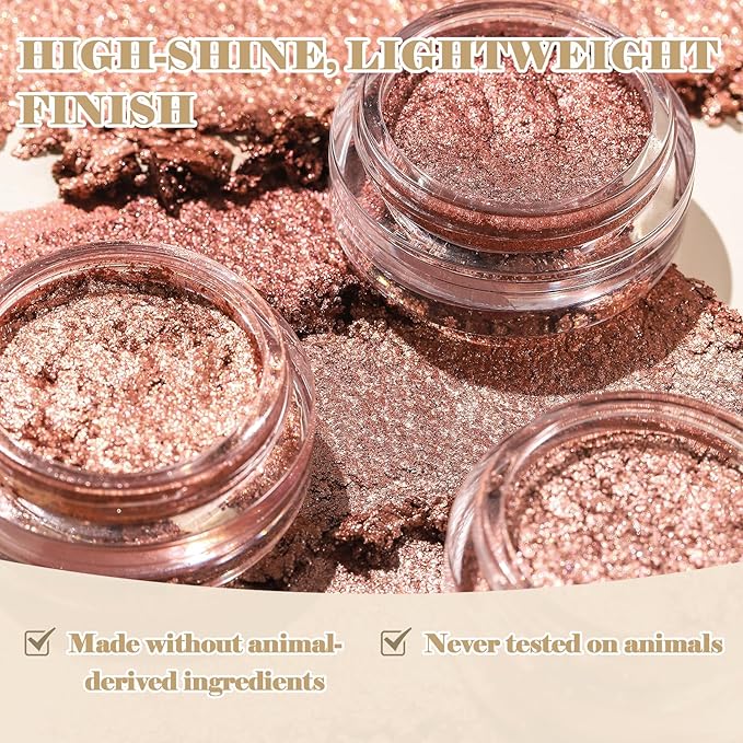 Wink Perfect Jelly Cream Eyeshadow – High-Shine Shimmer, Buildable & Long-Lasting, Lightweight Cream-to-Powder Eye Shadow, Vegan & Cruelty-Free (02 Sunset Sizzle, 0.18 oz / 5.1 g(PACK OF 1))