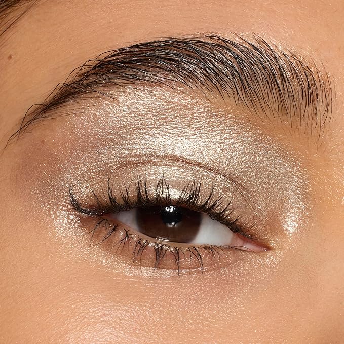 e.l.f. Fine As Fleck Glitter Eyeshadow, Long-Lasting Sheer Eye Makeup With A Shimmer Finish, Soft, Smooth Formula, Vegan & Cruelty-Free, So Metal