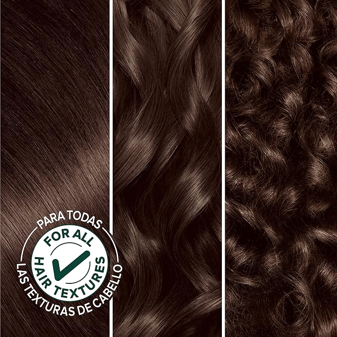 Garnier Nutrisse Ultra Crème Hair Color, Permanent Hair Dye with 100% Gray Coverage, Vegan & Cruelty-Free, 40 Dark Brown (Dark Chocolate), 1 Count