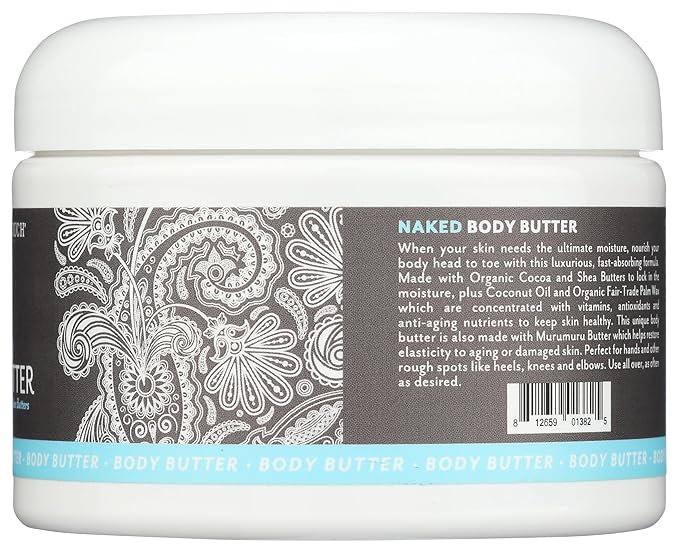 Soothing Touch, Naked Body Butter, Unscented, 13 oz