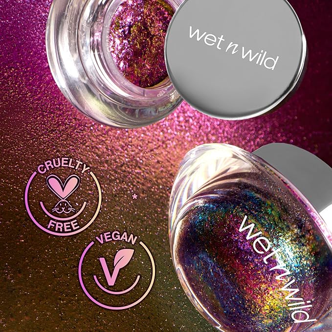 wet n wild Chameleon Chrome Eyeshadow Foil, Multi-Chromatic Light-Reflecting Pigments, Self-Adhering & High-Impact Color, Long-Lasting & Blendable Formula, Cruelty-Free & Vegan - Matrix Moves