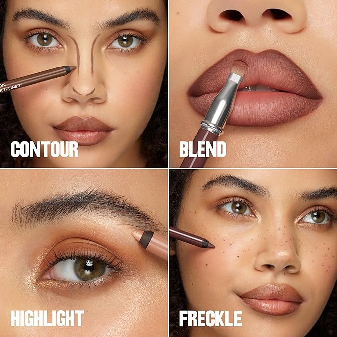 Revlon ColorStay Multi-Liner, Creamy Formula, Multiuse For Lips, Eyes & Face, Precision Brush for Easy Blending, 012 High Point