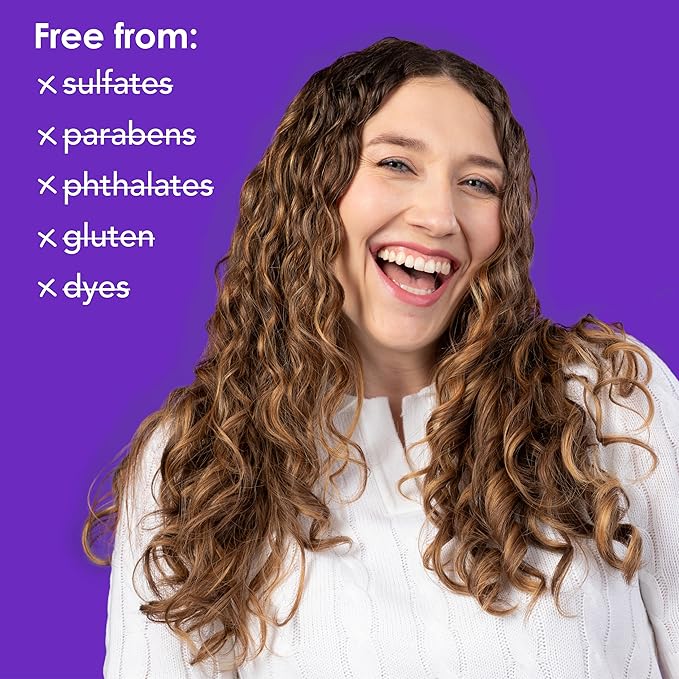 V&Co. Wave Babe Wavy Hair Conditioner – Sulfate Free & Paraben Free Moisturizing Hair Care with Rice Protein & Peptides for Hydration, Frizz Control & Wave Definition – 12 fl oz