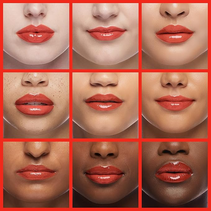 sefudun Lip Glow Oil-Moisturizing Lip Gloss -Hydrating Lip Glow Oil Long Lasting Waterproof Lip Tint Set Lip Stain (CHEERY)